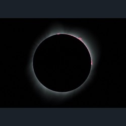 Prominences at 3rd Contact of Eclipse 2017 Prominences at 3rd Contact of Eclipse 2017