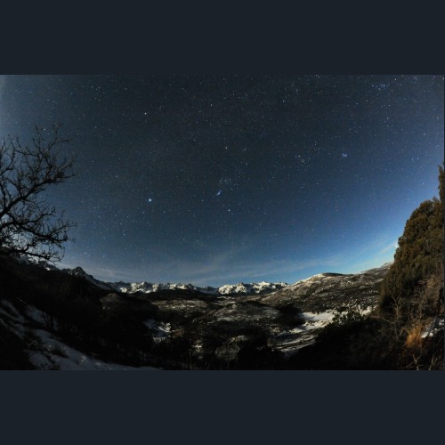 Orion and Company Over Sneffels Wilderness