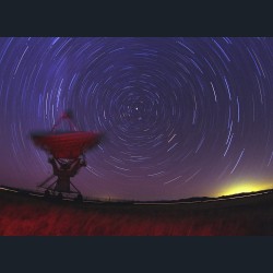 Polar Star Trails and the Very Large Array Polar Star Trails and the Very Large Array